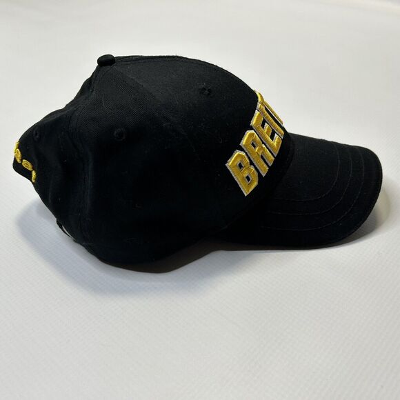 Breitling Watches 1884 Big Logo Embroidered Black Snapback Hat Cap - Picture 2 of 10